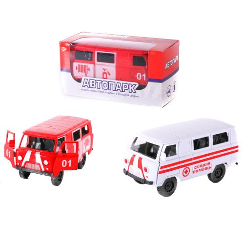 Пожарная машина, инерц-я, в кор-ке, J0091FPR-6 Пожарная машина, инерц-я, в кор-ке, J0091FPR-6