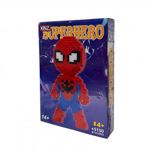 Конструктор Magic Blocks у вигляді Spiderman 1413дет., 5150 Конструктор Magic Blocks у вигляді Spiderman 1413дет., 5150