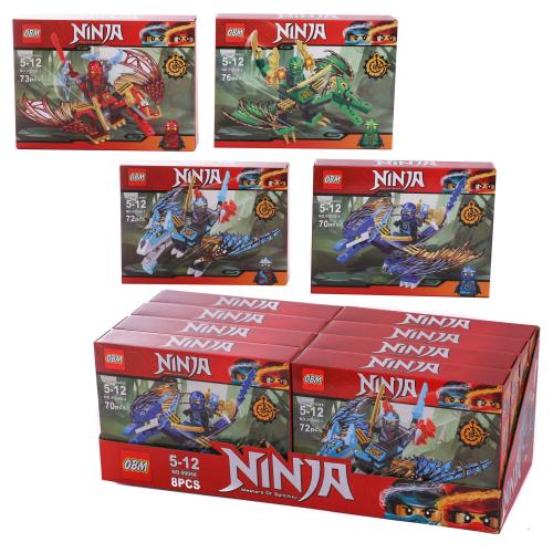 Конструктор NINJA, от 70 дет., микс видов, в дисплее (мал.), 99068 Конструктор NINJA, от 70 дет., микс видов, в дисплее (мал.), 99068