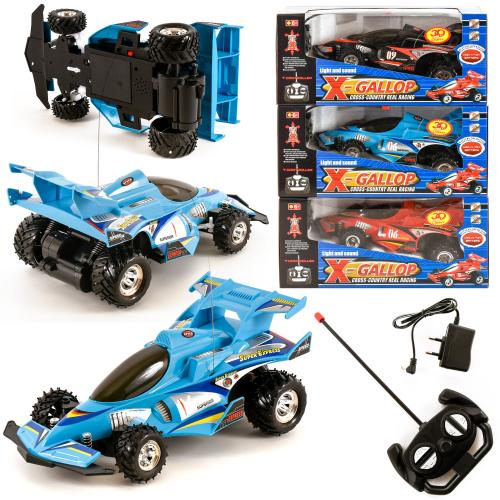 Гоночная машина, р/у, микс цветов, в кор-ке, 0909-3D