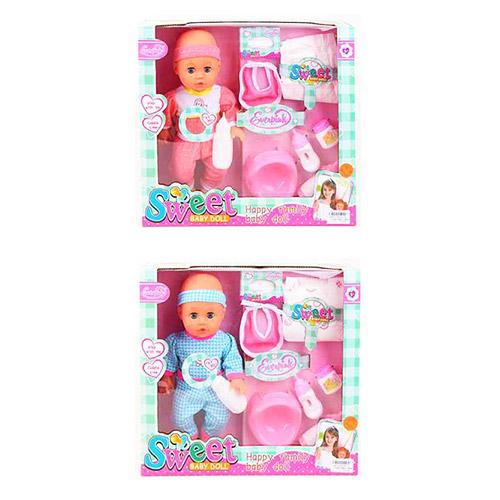 Пупс Sweet Baby Doll, 2 вида, в кор-ке, HX331-10-12