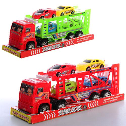 Трейлер, инерц-й, 2 цвета, в слюде, 7986B