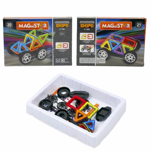 Конструктор Magnist, магнитный, 20-21 деталь, LT106 Конструктор Magnist, магнитный, 20-21 деталь, LT106