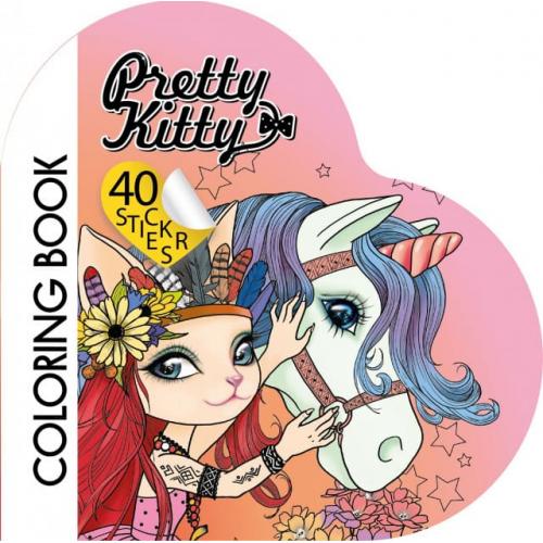 Фігурна книжка-розмальовка з наліпками,, Скоба, 200х200 мм диз, 2209-20