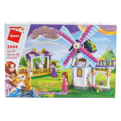 Конструктор Qman, 210 деталей, 2604 Qman