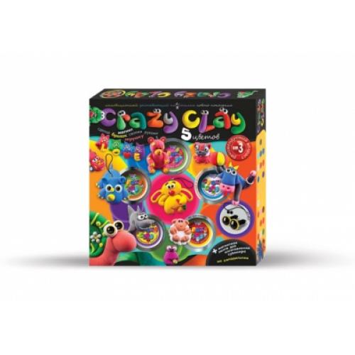 Набор для творчества "Crazy Clay", в кор-ке, ПР11641