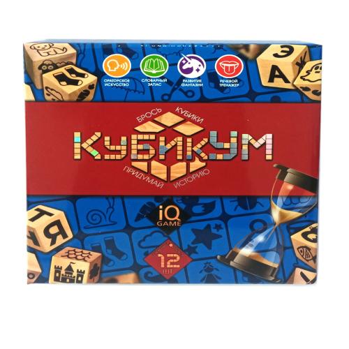 Розвиваюча настільна гра "КубикУм", ДТ-БИ-07-39