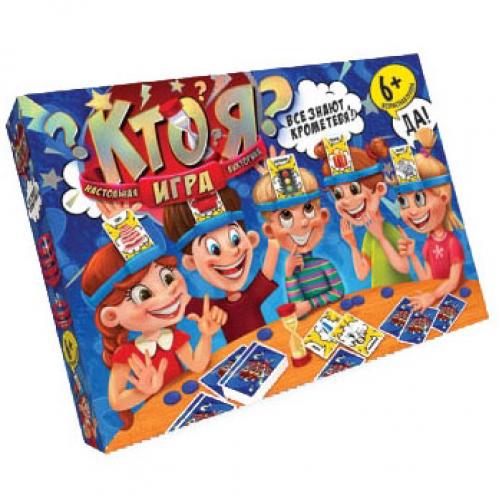 Настільна гра вікторина "Хто Я?", на російській мові, ДТ-БИ-07-43