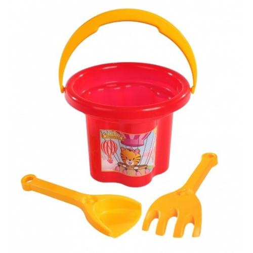 Песочный набор "Цветочек", в сетке, 39040 Песочный набор "Цветочек", в сетке, 39040