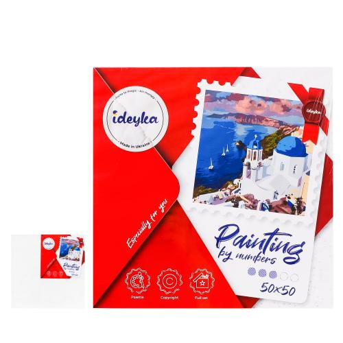 Набор для росписи по номерам "Живописный Санторини", ID-KHO2754 Набор для росписи по номерам "Живописный Санторини", ID-KHO2754