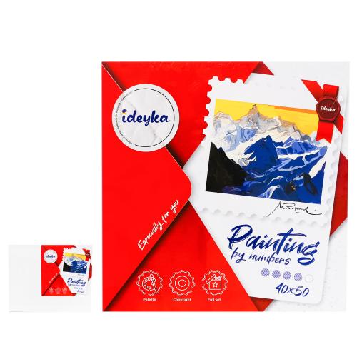 Набор для росписи по номерам "Гималайские горы ©Николай Рерих", ID-KHO2867 Набор для росписи по номерам "Гималайские горы ©Николай Рерих", ID-KHO2867