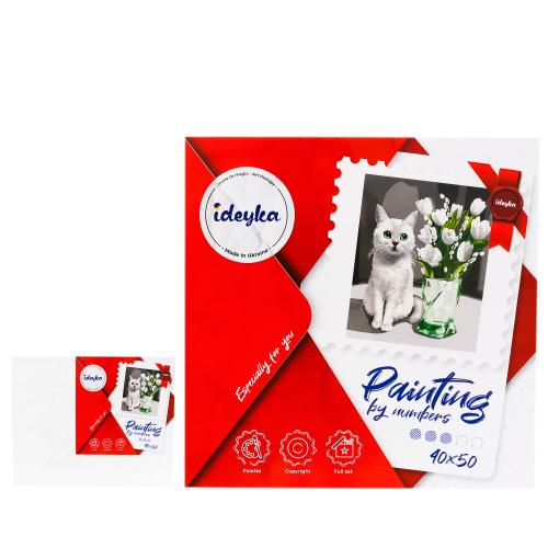 Набор для росписи по номерам "Белоснежная весна", ID-KHO4319