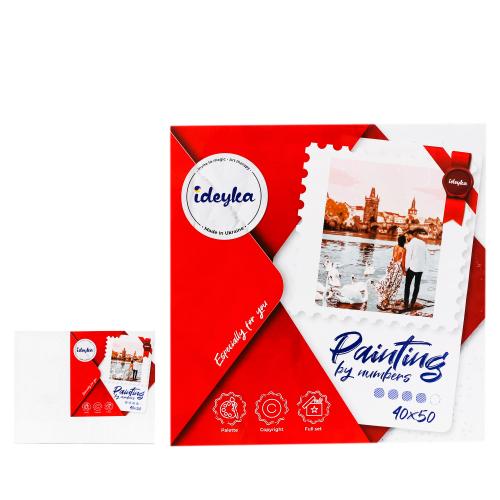 Набір для роспису по номерах "Прогулянка в Празі", ID-KHO4652