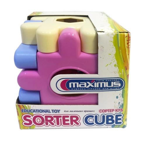 Іграшка-сортер "Куб", MAX 5272-1