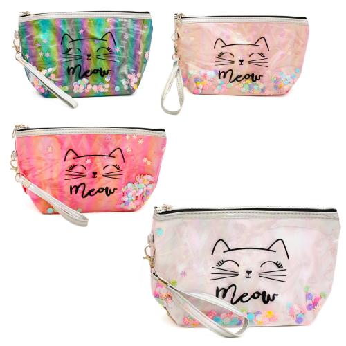 Косметичка "Котик", 653-3 Косметичка "Котик", 653-3
