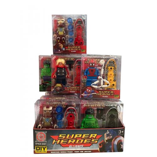 Фігурки супергероїв, мікс видів у дісплеї, 2017-2 A766 Фігурки супергероїв, мікс видів у дісплеї, 2017-2 A766
