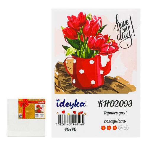 Набор для росписи по номерам "Хорошего дня", 40х40 см, ID-KHO2093