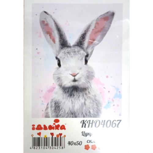 Набор для росписи по номерам "Сахарный кролик", 40х50 см, ID-KHO4067