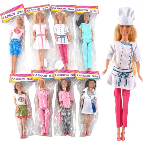 Лялька, 28 см, 8 видів, в пакеті, 107-9A-10A-11A-12A