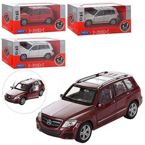 Легковая машина NEX, металл, микс цветов, в кор-ке, 43684CW