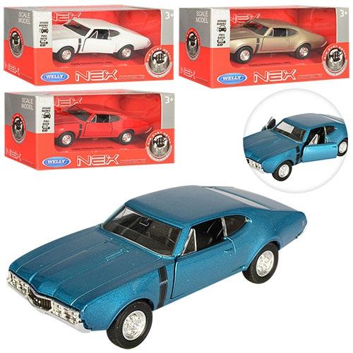Легковая машина NEX, металл, микс цветов, в кор-ке, 43711CW