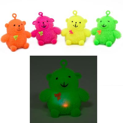 Антистресс Yoyo, мишка с бантиком, с подсветкой, MM 0012046