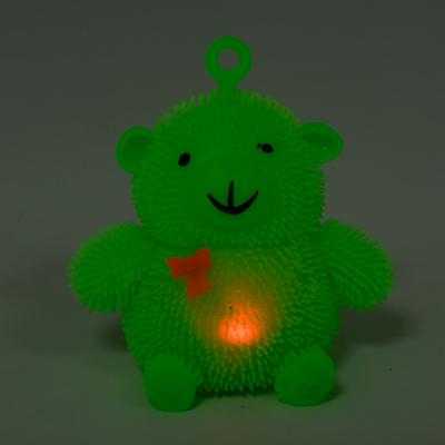 Антистресс Yoyo, мишка с бантиком, с подсветкой, MM 0012046