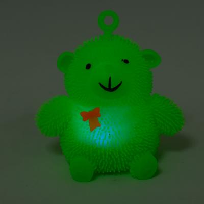 Антистресс Yoyo, мишка с бантиком, с подсветкой, MM 0012046