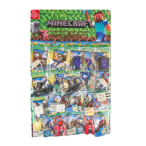 Набор фигурок Minecraft, на листе, 14251