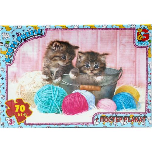 Пазлы из серии "Домашние любимцы", 70 элементов, GP-AN142 Пазлы из серии "Домашние любимцы", 70 элементов, GP-AN142