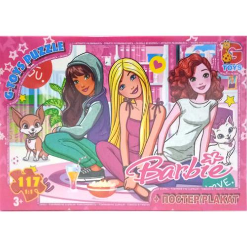 Пазлы из серии "Barbie", 117 элементов, GP-BA027