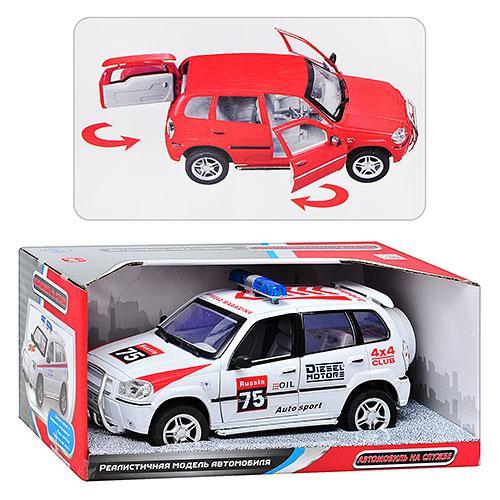 Полицейская машина, на бат., в кор-ке, 9121 A Полицейская машина, на бат., в кор-ке, 9121 A