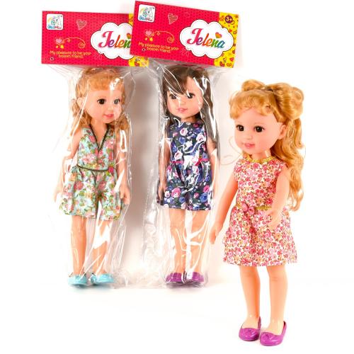 Кукла, 3 вида, в пакете, 89007