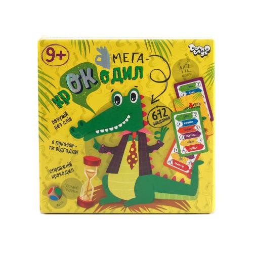 Настольная игра викторина "Мега-крокодил" УКР, ДТ-МН-14-24 Настольная игра викторина "Мега-крокодил" УКР, ДТ-МН-14-24