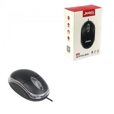 Миша USB JEDEL TB220 OPTICO чорна оптичний сенсор 800/1600 DPI Миша USB JEDEL TB220 OPTICO чорна оптичний сенсор 800/1600 DPI