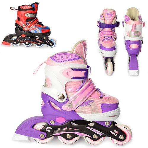 Ролики раздвижные, 2 цвета, в сумке, A 12095-S Ролики раздвижные, 2 цвета, в сумке, A 12095-S