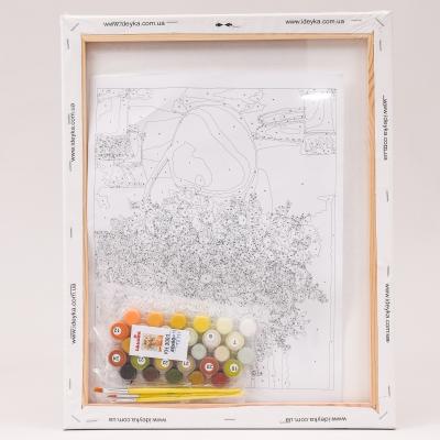 Набор для росписи по номерам "Яркая осень", 40х50 см, ID-KHO3061