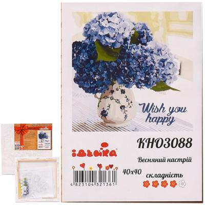 Набор для росписи по номерам "Весеннее настроение", 40х40 см, ID-KHO3088