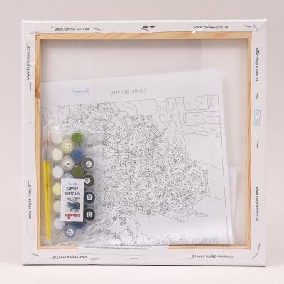 Набор для росписи по номерам "Весеннее настроение", 40х40 см, ID-KHO3088