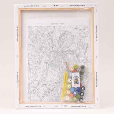 Набор для росписи по номерам "Весенние гости", 40х50 см, ID-KHO4090