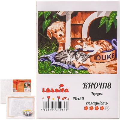 Набор для росписи по номерам "Герцог", 40х50 см, ID-KHO4118