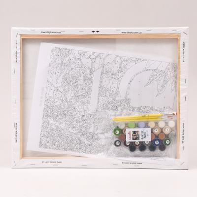 Набор для росписи по номерам "Герцог", 40х50 см, ID-KHO4118