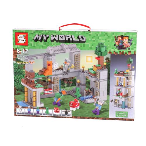 Конструктор SLUBAN, 732 дет., в кор-ке (мал.), SY1040