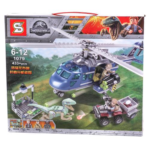 Конструктор SLUBAN, 433 дет., в кор-ке (мал.), SY1079