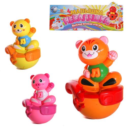 Неваляшка, 3 вида, в кульке, 1073