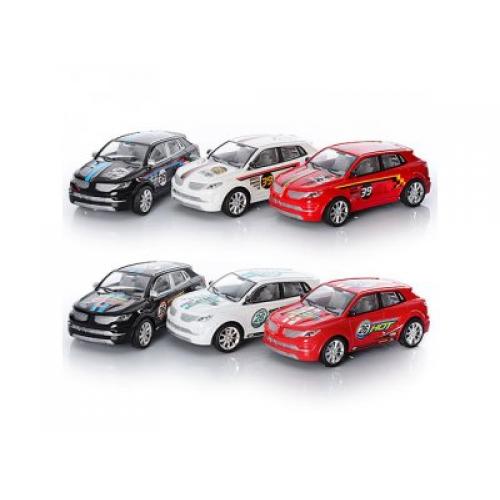 Легковая машина, инерц-я, микс цветов, в пакете, 8828-68