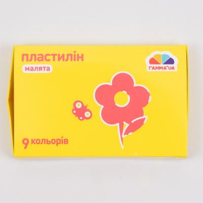 Пластилин "Малыши", 9 цветов (цена за упаковку), GA-100303