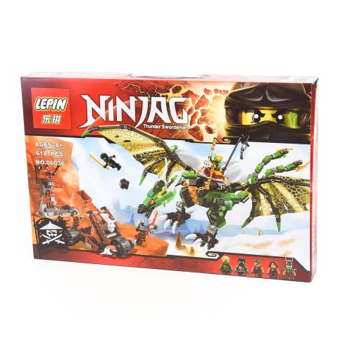 Конструктор "NinjaG", 618 деталей, 6036