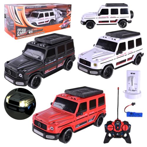 Машина р/к 3 кольори, акум. із зарядною станцією, пар, короб. 38*15*14,5см, KS-12Y