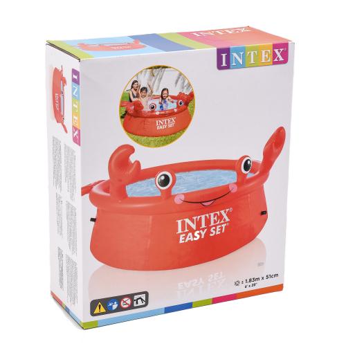 Бассейн семейный "Краб", 183х51 см, 26100 Бассейн семейный "Краб", 183х51 см, 26100